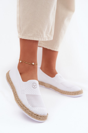 Espadrilles Vinceza 13659 baltā krāsā