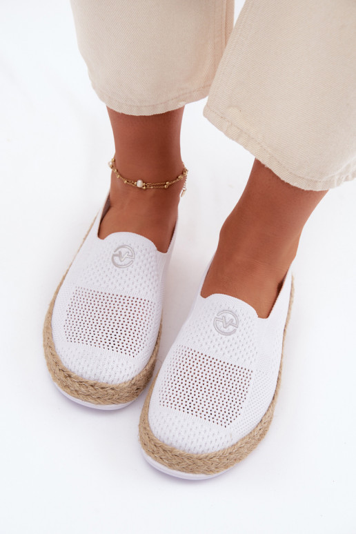 Espadrilles Vinceza 13659 baltas krāsas