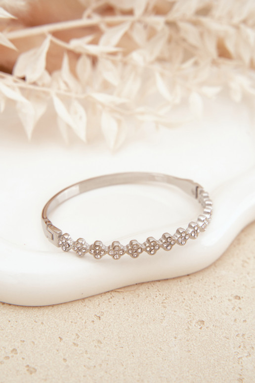 Aproce Sieviešu ar mirdzošiem spīdumiņiem Sudraba krāsas