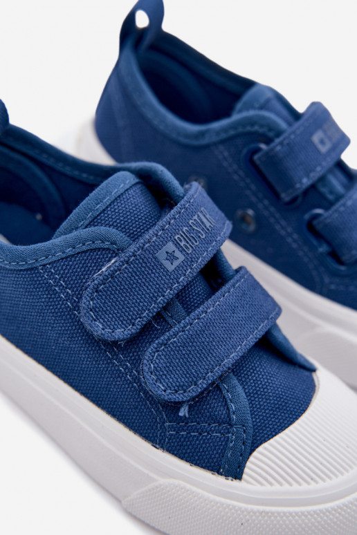 brīvā laika apavi Bērnu apavi Big Star TT374159 tumši zilas krāsas