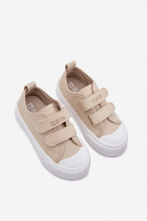 brīvā laika apavi Bērnu apavi Big Star TT374162 smilšu krāsas