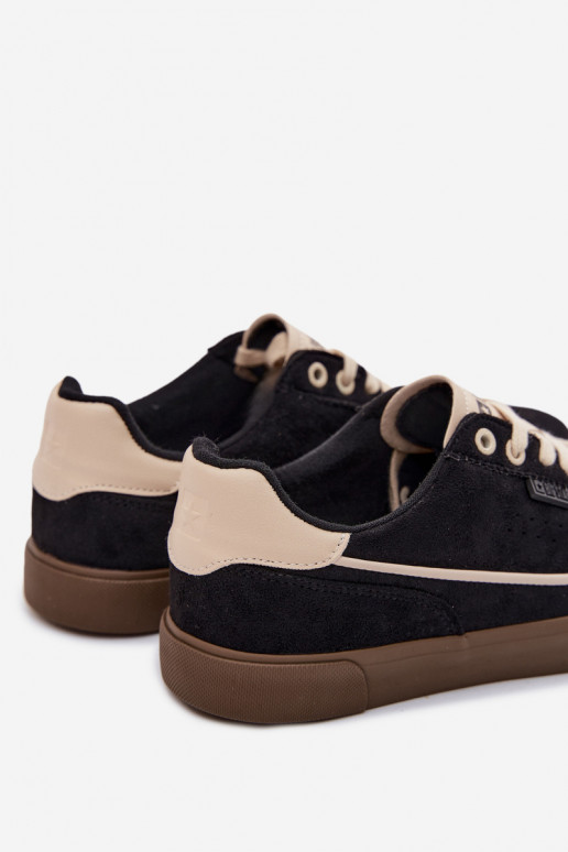 Sneakers modeļa apavi vīriešiem Big Star TT174090 melnas krāsas