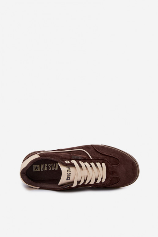 Sneakers modeļa apavi vīriešiem Big Star TT174092 CzekoladoIne