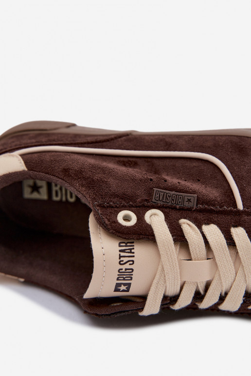 Sneakers modeļa apavi vīriešiem Big Star TT174092 CzekoladoIne
