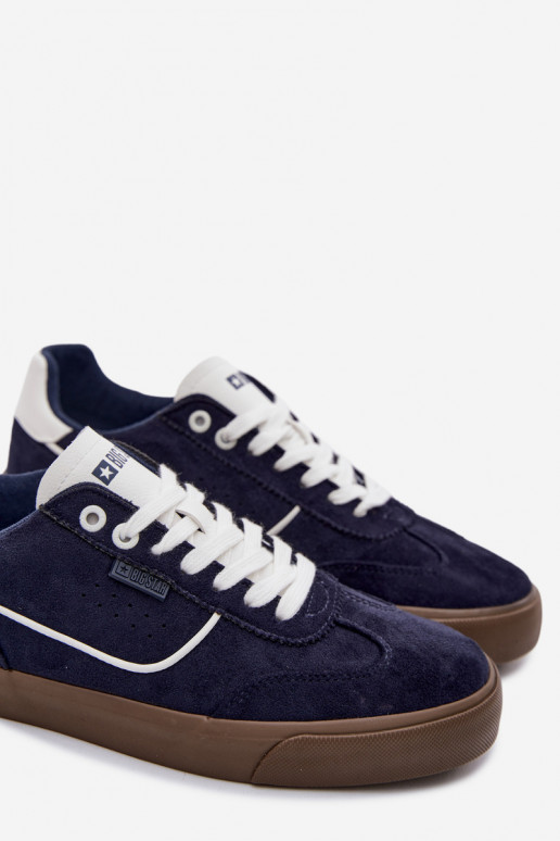 Sneakers modeļa apavi vīriešiem Big Star TT174091 tumši zilas krāsas