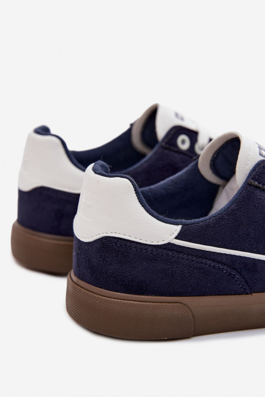 Sneakers modeļa apavi vīriešiem Big Star TT174091 tumši zilas krāsas