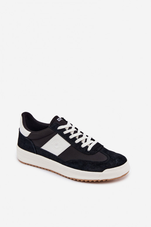 Sneakers modeļa apavi vīriešiem Big Star TT174043 melnas krāsas