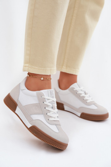 Sneakers modeļa apavi Sieviešu Big Star TT274910 baltas krāsas 2