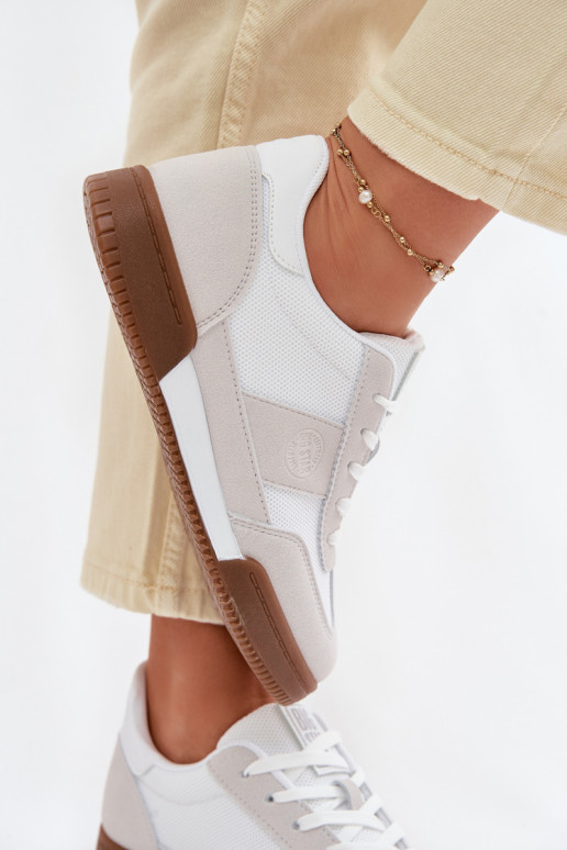 Sneakers modeļa apavi Sieviešu Big Star TT274910 baltas krāsas