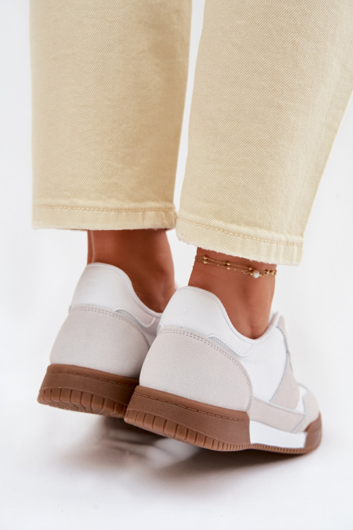 Sneakers modeļa apavi Sieviešu Big Star TT274910 baltas krāsas