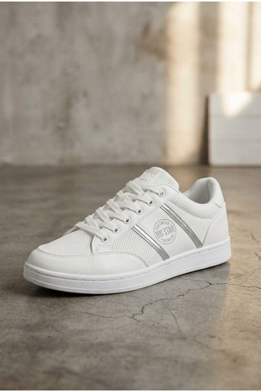 Sneakers modeļa apavi vīriešiem Big Star TT174308 baltas krāsas