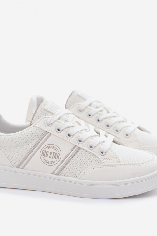 Sneakers modeļa apavi vīriešiem Big Star TT174308 baltas krāsas