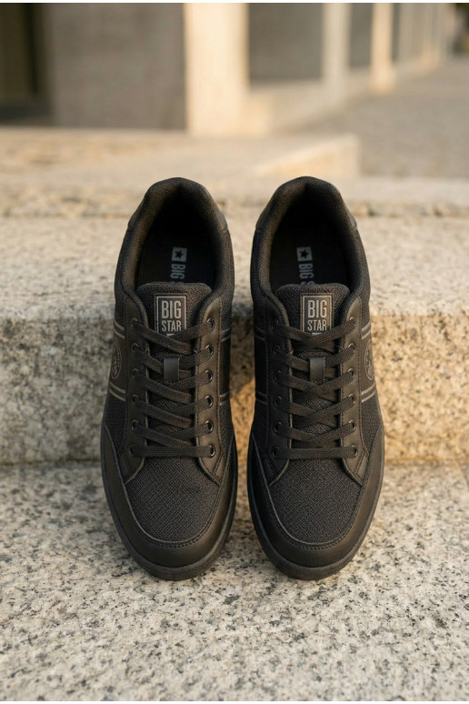 Sneakers modeļa apavi vīriešiem Big Star TT174310 melnas krāsas