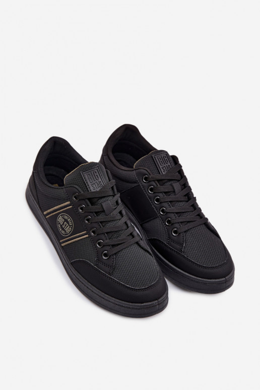 Sneakers modeļa apavi vīriešiem Big Star TT174310 melnas krāsas