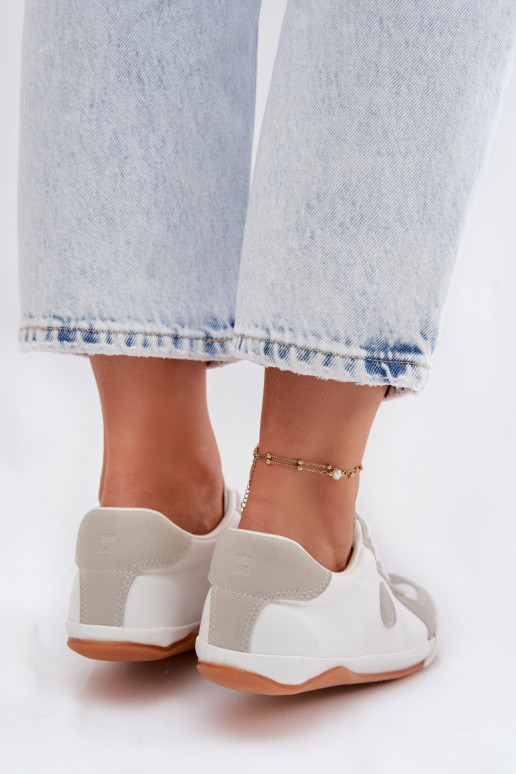 Sneakers modeļa apavi Sieviešu Big Star TT274145 baltas krāsas