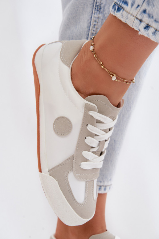 Sneakers modeļa apavi Sieviešu Big Star TT274145 baltas krāsas