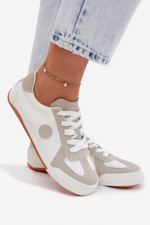 Sneakers modeļa apavi Sieviešu Big Star TT274145 baltas krāsas