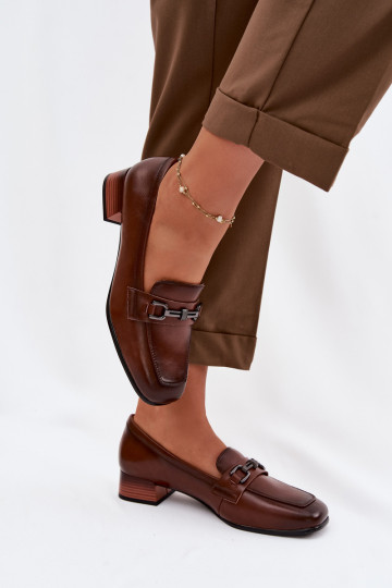 Āda apavi Sieviešu Klockā ar ornamentiem Vinceza 39978 brūnas krāsas