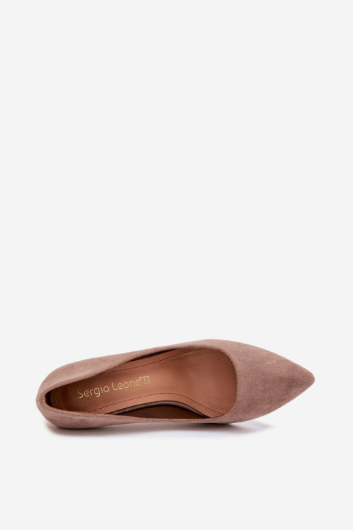 Eko Kurpes Sergio Leone 1339 brūnas krāsas