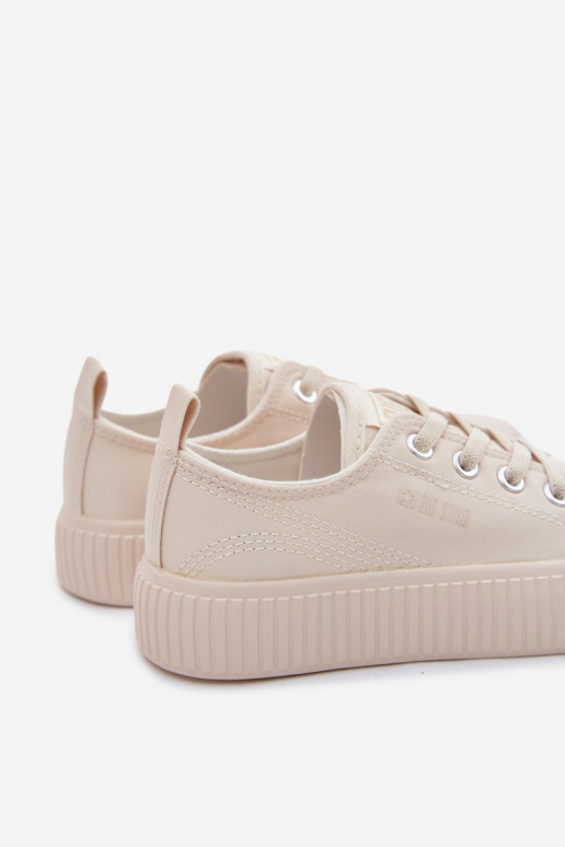 brīvā laika apavi Bērnu apavi Big Star TT374106 Ziloņkaula krāsas