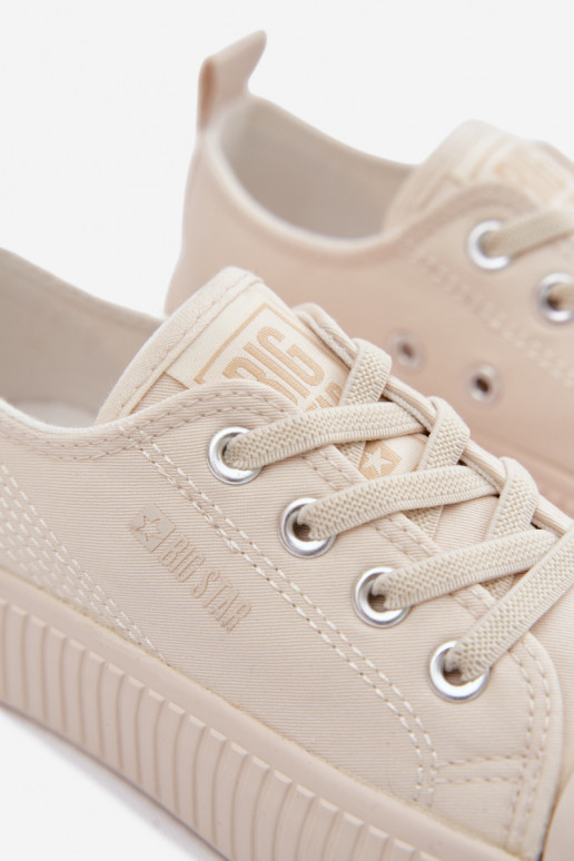 brīvā laika apavi Bērnu apavi Big Star TT374106 Ziloņkaula krāsas