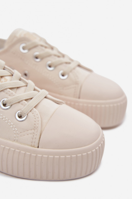 brīvā laika apavi Bērnu apavi Big Star TT374106 Ziloņkaula krāsas