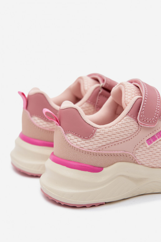 sporta apavi Sneakers modeļa apavi Bērnu apavi Big Star TT374031 Rozā krāsas