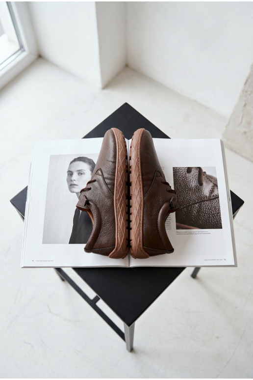 Āda apavi Barefoot Sieviešu Zazoo 10189 CzekoladoIne