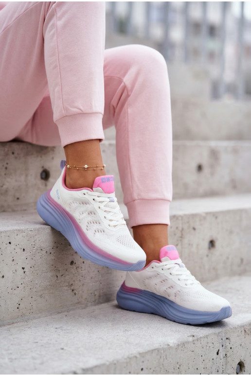 sporta apavi Sieviešu Big Star TT274046 baltas krāsas