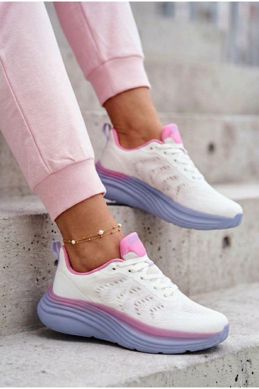 sporta apavi Sieviešu Big Star TT274046 baltas krāsas