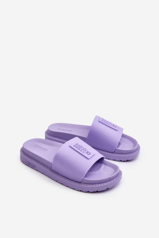 sieviešu čības Big Star LL274426 Violeta krāsa