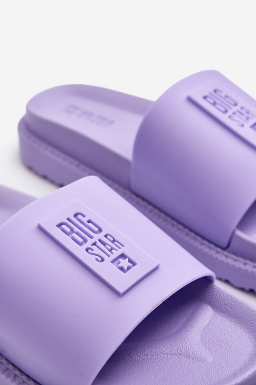 sieviešu čības Big Star LL274426 Violeta krāsa