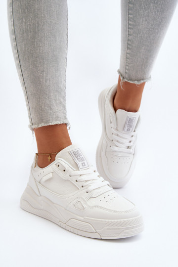 Sieviešu Sneakers modeļa apavi Big Star NN274667 baltas krāsas