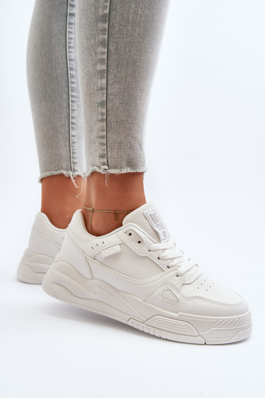 Sieviešu Sneakers modeļa apavi Big Star NN274667 baltas krāsas