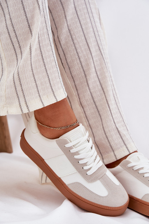 Sneakers modeļa apavi Sieviešu Big Star RR274804 baltas krāsas