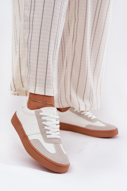 Sneakers modeļa apavi Sieviešu Big Star RR274804 baltas krāsas