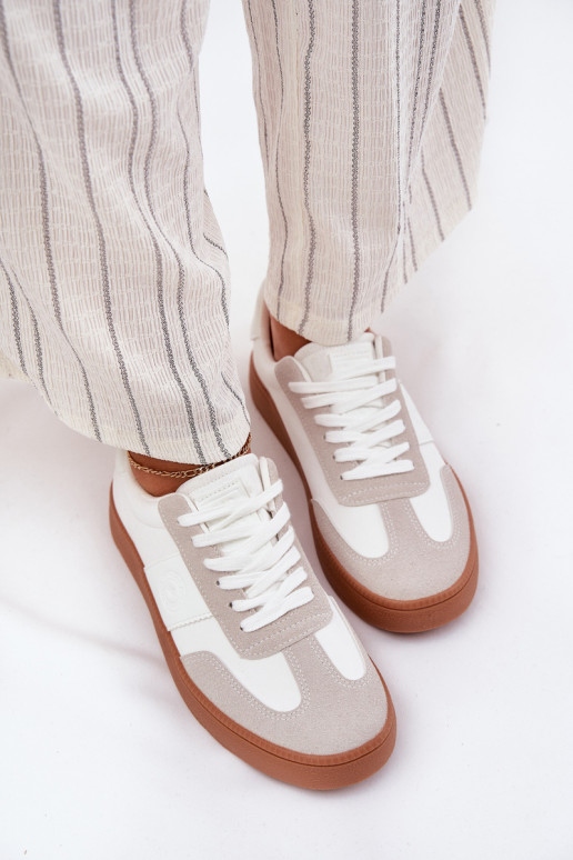 Sneakers modeļa apavi Sieviešu Big Star RR274804 baltas krāsas