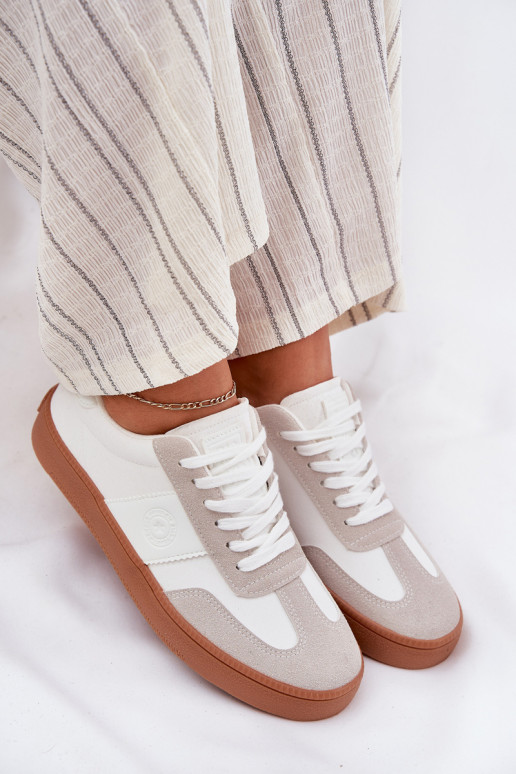 Sneakers modeļa apavi Sieviešu Big Star RR274804 baltas krāsas