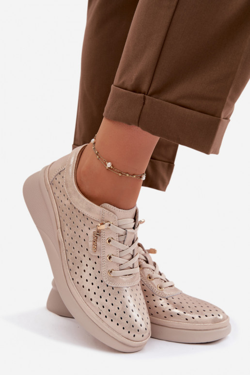 Āda Ažūrs apavi Sieviešu Vinceza 79603 Zelta krāsas