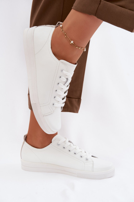 Āda sieviešu puszābaki Vinceza 79536 baltas krāsas