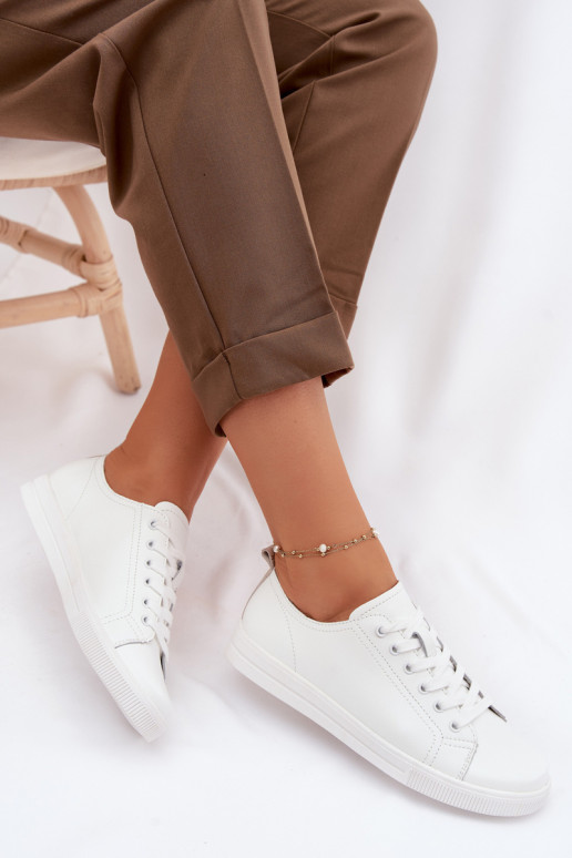 Āda sieviešu puszābaki Vinceza 79536 baltas krāsas