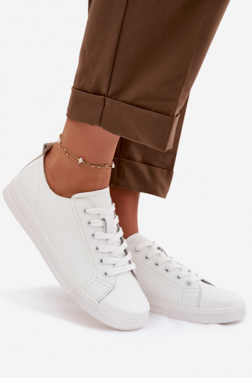 Āda sieviešu puszābaki Vinceza 79536 baltas krāsas