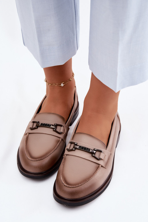 Āda sieviešu mokasīni Vinceza 39983 smilšu krāsas