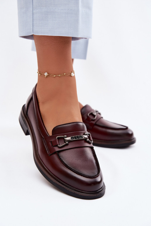 Āda sieviešu mokasīni Vinceza 39983 brūnas krāsas