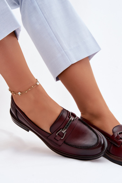 Āda sieviešu mokasīni Vinceza 39983 brūnas krāsas