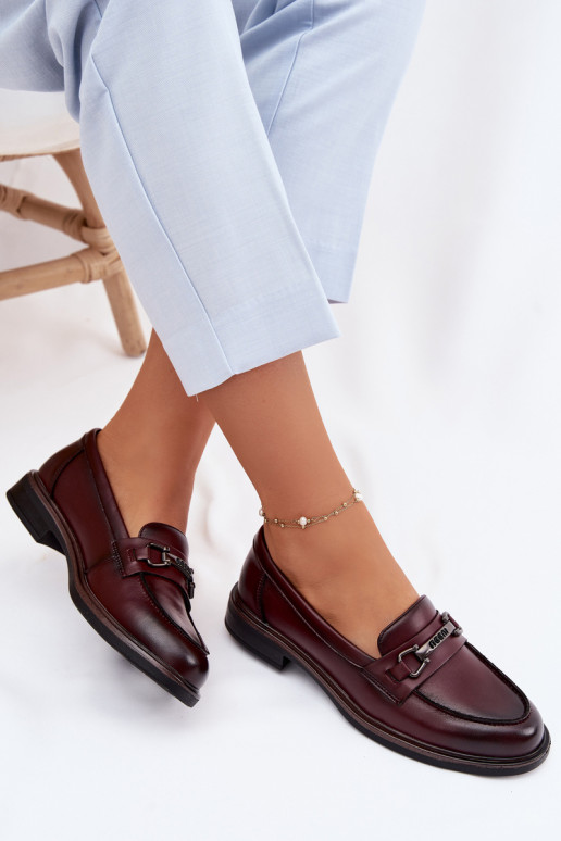 Āda sieviešu mokasīni Vinceza 39983 brūnas krāsas