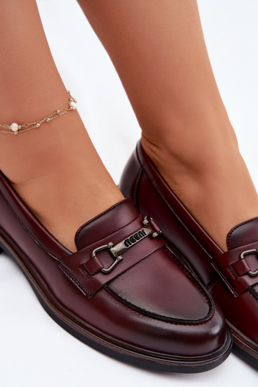 Āda sieviešu mokasīni Vinceza 39983 brūnas krāsas