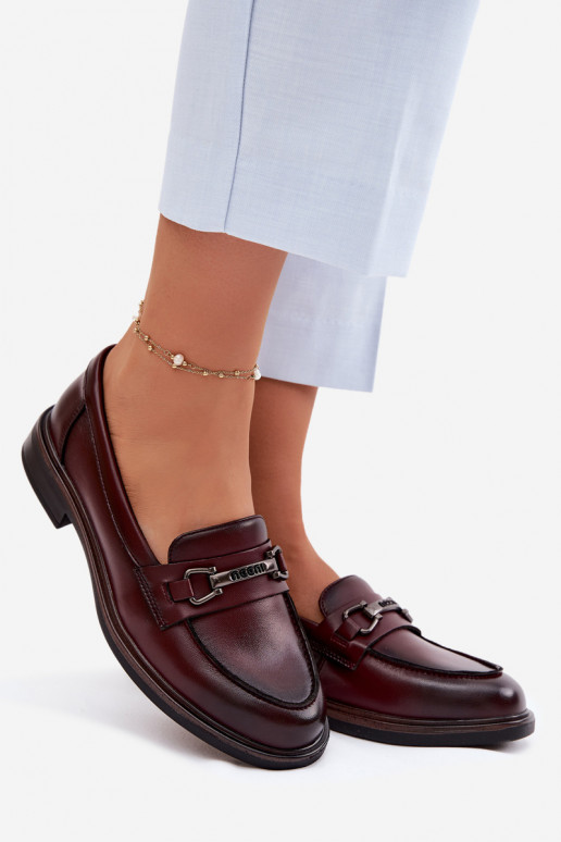 Āda sieviešu mokasīni Vinceza 39983 brūnas krāsas