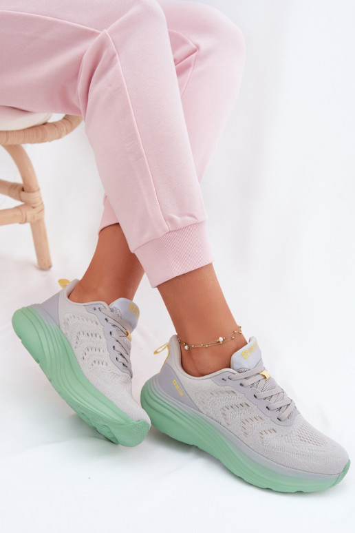 sporta apavi Sieviešu Big Star TT274048 Pelēkas krāsas