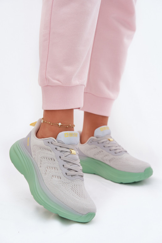 sporta apavi Sieviešu Big Star TT274048 Pelēkas krāsas